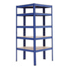 Heavy Duty Metal Garage Shelving Unit 5 Tiers Boltless Utility Storage Racking