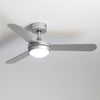 3/4/5 Blades Ceiling Fan & LED Lights Reversible Motor 52" Cooling Fan Lighting