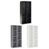7 Cubes Tall Cabinet Bookcase Storage Rack Shelving Cupboard Unit Living Room