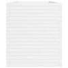Iiaky Garden Planter White 110x60x68.5 Solid Wood Pine,Wooden Garden Q2V4