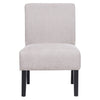 Small Wingback Oyster Armchair Scallop Shell Dining Chair Lounge Occasional Sofa