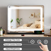 Hollywood Mirror Vanity Make Up Mirror w/ LED Lights Dressing Table Mirror USB