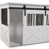 Dog Crate FurnitureDog Crate End Table w/ Iron Doors, Indoor End Table Sideboard