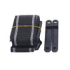 Multi-function Battery Box, Dual USB Ports, Portable Battery Case, Black