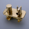 Brass Concealed Mixer Handheld Bidet Diaper Sprayer Toilet Set Seat Attachment