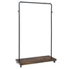 Industrial Style Wardrobe Open Clothes Pipe Rail Rack Storage Vintage Closet