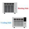 Portable Air Conditioner 3754 BTU 1100W Remote Control Warm/Cool Quiet UK Plug