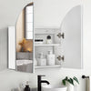 Bathroom Mirror Cabinet Multiple-Layer Height Adjustable Shelf cupboard Storage