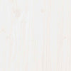 Bed Frame with Drawers White90x200 Solid Wood Pine O9W6