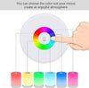 LED Night Light, Smart Bedside Table Lamp, Touch Control Dimmable USB Recharged