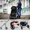 2 in 1 Baby High Landscape Stroller Foldable Toddler Reversible Stroller