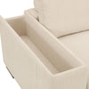 Dusk Lyon Speckled Sand Boucle 3 Seater Sofa RRP £999