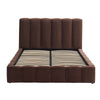 Dusk Cheshire Cappuccino Velvet Double Ottoman Storage Bed RRP £799