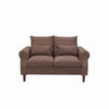 Panana 2 Seats Loveseat Couch Sofa Ottoman Upholstered Furniture for Small Space