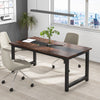 63 Inch Executive Desk, Modern Large Office Computer Desk Simple Workstation
