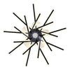 LED Ceiling Fan Light Dimmable Living Room Chandelier Lamp Remote Control 92cm
