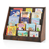 5-Tier Children Bookcase Magazine Storage & Display Rack-Coffee