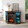 Fireplace TV Stand for TVs up to 50 Inches Electric Fireplace Insert LED Lights