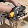 Circular Saw 1400W 185mm Laser Guide Adjustable Depth Wood Metal Tile Plastic