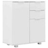 Sideboard Cabinet Cupboard Unit Storage Furniture With 2 Drawers & 2/3 Doors UK