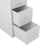 Steel Metal Drawers Storage On Wheels 8 Drawers Home Office File Paper Organiser