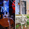 3/5ft Posable Halloween Hanging Human Skeleton Haunted House Party Prop Spooky