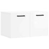 Wall Cabinet High Gloss White 60x36.5x35 cm Engineered Wood