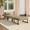 Folding Futon Chair Bed Single Sofa Bed Armchair 3-in-1 Recliner Lounger Sleeper