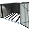 Panana Garden Storage Shed Bike Metal Pent Tool Shed House Can Put Bicycles