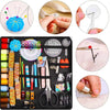 230Pc Large Portable Sewing Kit for Home Travel with Needles Thread Scissors