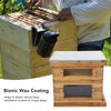 Complete Hive Bee Box with Foundation Lang stroth 10 Frame for Beginners UK