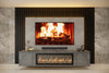 Media Wall Package With 40" Electric Fire & Acoustic panels