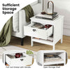 Small Sofa Side & Bedside Multipurpose Storage Table