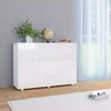 Sideboard Cabinet Cupboard Unit Storage Furniture With 2 Drawers & 2/3 Doors UK