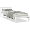Long Bed Frame without White 90x210 Solid Wood Pine K0Z7