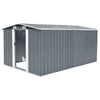 12x10 ft Large Metal Garden Shed Outdoor Tool Storage House+Free Foundation Door