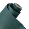 10m Plain Green Linen Textured Wallpaper Self Adhesive Waterproof Wall Stickers