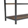 3-Tier Console Table Side Table With Drawer Shelf Bookcase Entryway Hallway Unit