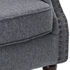 Fireside Armchair Chesterfield High Wing Back Chair Lounge Tub Queen Anne Sofa