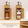 Bathroom Storage Cabinet Floor Standing-Natural
