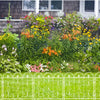 Heavy Duty Wrought Iron Metal Garden Fencing Steel Estate Railings Fence Panels