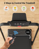THERUN folding treadmill for home 10 KM/h under Desk treadmill. Foldable .