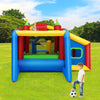 Kids Bouncy Castle Inflatable Bouncer House Blow Up Jumper w/Slide Carrying Bag