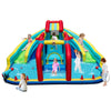 Kids Jumping House Inflatable Double Water Slide Park(Blower Excluded)
