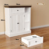 Sideboard,Wooden Storage Cabinet with Adjustable Shelf,Modern Kitchen Cupboard