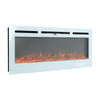 LED Fireplace Media Wall Fire Wall Mounted / Standing Electric Heater 40-100in