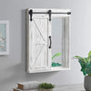 Wall Mounted Bathroom Mirror Cabinet Storage Shelf Door Unit Cupboard Organizer
