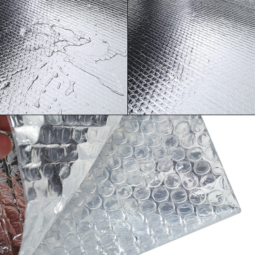 Aluminum Foil Fire Resistant Bubble Roof Attic Building Thermal Heat I ...
