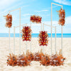 Wisfor Wedding Arch Backdrop Stand Balloon Flower Rack Door Prop Garden Frame