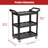 3 Tier Heavy Garage Workshop Tool Storage Trolley Cart Dolly 150kg mechanic diy